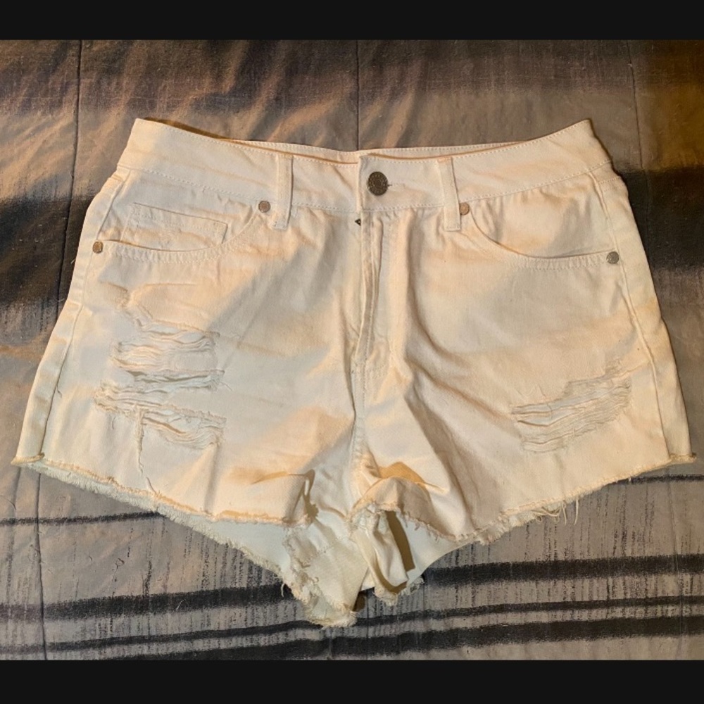 Charlotte Russe High-Waisted Jean Shorts